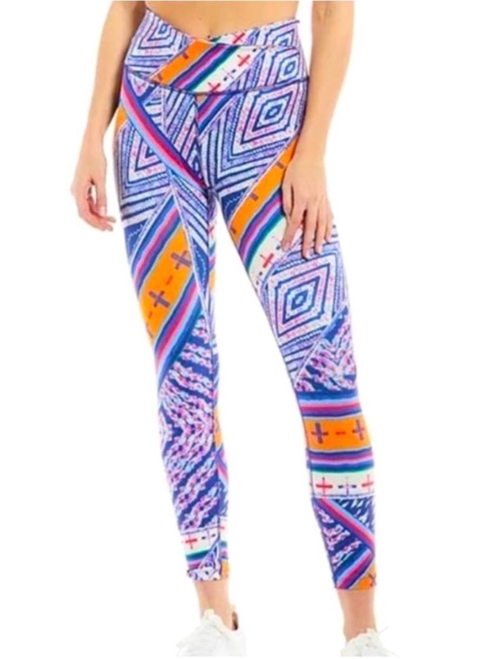 FP Movement Ashford Lose Control 7/8 leggings S Vibrant Geometric Eclectic Boho - Picture 2 of 16